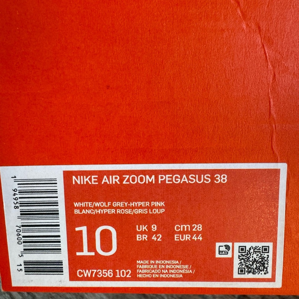 Brand New Nike Air Zoom Pegasus 38 “Miami” Men’s Running Shoes CW7356 102 - Picture 11 of 12
